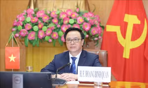 Hội nghị bàn tròn chính đảng quốc tế về 'Hợp tác an ninh trong giai đoạn đại dịch COVID-19'