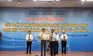 Phát huy tài năng, say mê cống hiến của đội ngũ văn nghệ sĩ Hải Dương