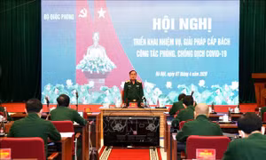 Quân đội kiên quyết tiếp tục phòng, chống dịch COVID-19 cho đến thắng lợi cuối cùng