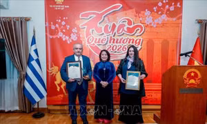 Thắt chặt tình đoàn kết cộng đồng và tình hữu nghị Việt Nam - Hy Lạp
