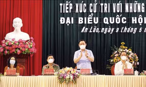 Phản ánh trung thực, kịp thời, đeo bám đến cùng việc giải quyết kiến nghị của cử tri