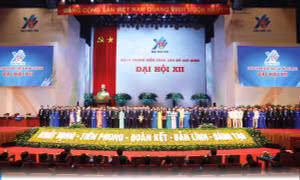 Đại hội Đoàn XII: Khát vọng - Tiên phong - Đoàn kết - Bản lĩnh - Sáng tạo