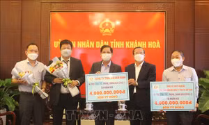 Khánh Hòa tiếp nhận trên 72 tỷ đồng ủng hộ công tác phòng, chống dịch COVID-19