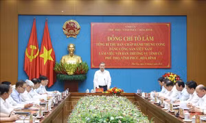 Tổng Bí thư: Tạo điều kiện phát triển các hành lang kinh tế xuyên suốt từ đồng bằng - trung du - miền núi
