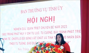Đẩy mạnh phát triển kinh tế, chăm lo đời sống cho nhân dân theo tư tưởng Hồ Chí Minh