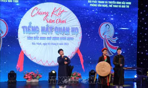 Chung kết sân chơi 'Tiếng hát Quan họ' tỉnh Bắc Ninh mở rộng năm 2023