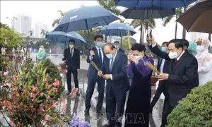 Lãnh đạo Đảng, Nhà nước vào Lăng viếng Chủ tịch Hồ Chí Minh nhân dịp Tết Tân Sửu