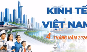 Kinh tế 4 tháng năm 2026 tiếp tục khởi sắc