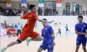 Đội tuyển nam Bóng ném trong nhà Việt Nam giành chiến thắng trước Thái Lan