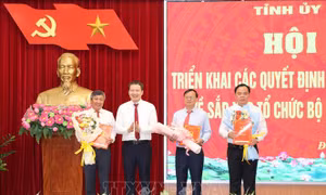Tinh gọn bộ máy: Tạo đà cho phát triển kinh tế - xã hội