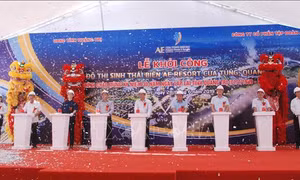 Khởi công khu đô thị sinh thái biển AE resort Cửa Tùng