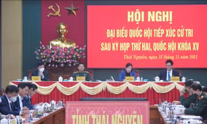 Bộ trưởng Quốc phòng, Đại tướng Phan Văn Giang tiếp xúc cử tri tại Thái Nguyên