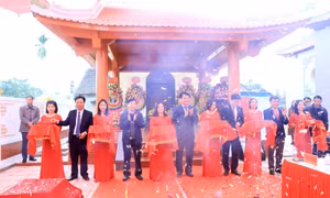 Khánh thành Nhà bia ghi công đồng chí Phan Thái Ất