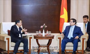 Thủ tướng Phạm Minh Chính làm việc với các Tập đoàn hàng đầu của Trung Quốc