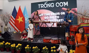 Không khí Tết sum vầy giữa tiết trời giá lạnh của New York