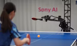 Robot AI đánh bại các tay vợt bóng bàn chuyên nghiệp