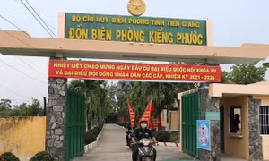Bộ đội Biên phòng Tiền Giang giữ bình yên vùng biên giới biển 