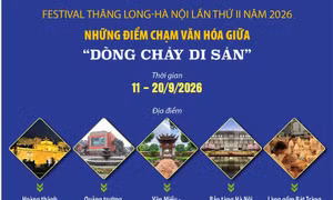 Festival Thăng Long - Hà Nội lần thứ II năm 2026: Những điểm chạm văn hóa giữa 'Dòng chảy di sản'