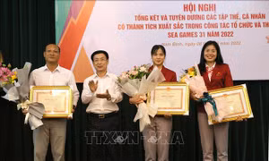 Biểu dương VĐV Nam Định có thành tích xuất sắc tại SEA Games 31