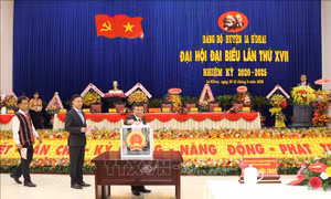 Đại hội đại biểu Đảng bộ huyện vùng biên Ia H’Drai (Kon Tum)
