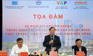 Bàn giải pháp đối với thách thức an ninh phi truyền thống tại TP Hồ Chí Minh