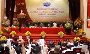 Lào Cai rút kinh nghiệm từ tổ chức Đại hội điểm Đảng bộ huyện Bát Xát