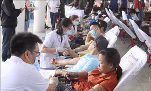 Đông đảo đoàn viên, thanh niên Đà Nẵng tham gia Ngày hội hiến máu tình nguyện 
