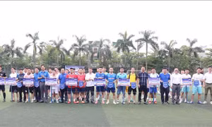 Khai mạc Giải bóng đá thanh niên công nhân tỉnh Bắc Ninh