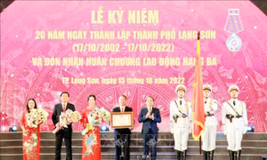 Xây dựng thành phố Lạng Sơn hiện đại, mang đậm bản sắc văn hóa dân tộc