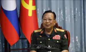 Lãnh đạo Lào đánh giá ý nghĩa chiến thắng Điện Biên Phủ đối với cách mạng Việt Nam - Lào