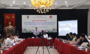 Hoàn thiện thể chế Thừa phát lại đáp ứng yêu cầu phát triển của đất nước trong kỷ nguyên mới