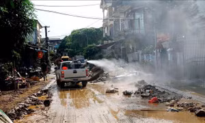 Yên Bái: Dồn sức vệ sinh môi trường, ngăn ngừa dịch bệnh sau lũ