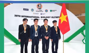 Việt Nam giành 3 Huy chương Vàng Olympic Sinh học quốc tế 2024