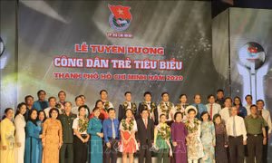 TP Hồ Chí Minh tuyên dương 12 công dân trẻ tiêu biểu năm 2020