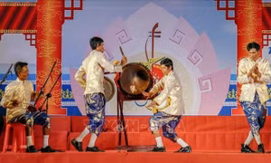 Nhạc trống lớn - 'báu vật' tinh thần của người Khmer ở Cà Mau