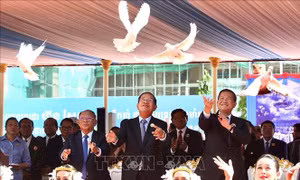 Điện mừng 74 năm Ngày thành lập Đảng Nhân dân Campuchia