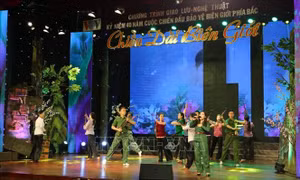 Chương trình giao lưu nghệ thuật 'Chiều dài biên giới': Nối dài tình yêu Tổ quốc
