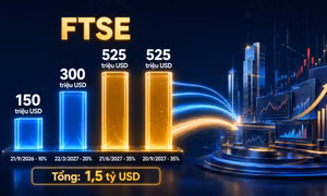 Dòng vốn FTSE 1,5 tỷ USD không vào Việt Nam cùng lúc