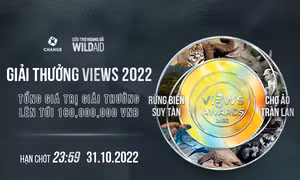 CHANGE và WildAid khởi động giải thưởng báo chí VIEWS Awards 2022 mùa 3