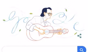 Nhạc sĩ Trịnh Công Sơn-nghệ sĩ Việt Nam đầu tiên được tôn vinh trên Google Doodles