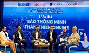 Báo Thanh Niên ứng dụng trợ lý ảo AI trên bản điện tử