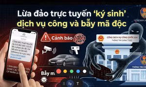 Lừa đảo trực tuyến ‘ký sinh’ dịch vụ công và bẫy mã độc 