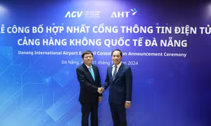 Cảng hàng không quốc tế Đà Nẵng cùng AHT hợp nhất cổng thông tin điện tử