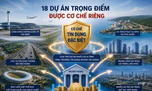 Động lực tăng trưởng mới từ việc mở ‘luồng tín dụng riêng’ cho 18 dự án trọng điểm