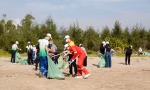 Nghi Sơn Xanh 2026 lan tỏa trách nhiệm bảo vệ môi trường biển