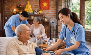 Nở rộ dịch vụ chăm sóc người cao tuổi chuẩn y khoa tại gia