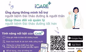 Ứng dụng iCARE+ lần đầu ra mắt trên App Store đồng hành cùng người bệnh đái tháo đường