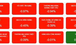Blue-chip suy yếu, VN-Index lùi về sát mốc 1.655 điểm