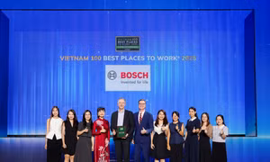 Bosch Việt Nam khẳng định vị thế nhà tuyển dụng hàng đầu khu vực