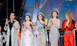 Mỹ nhân Bạc Liêu đăng quang Á hậu 2 Hoa hậu Thương hiệu Việt Nam 2024
